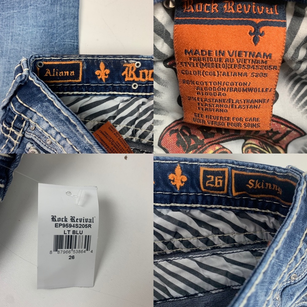Rock Revival Aliana Skinny Jean - Picture 8 of 8